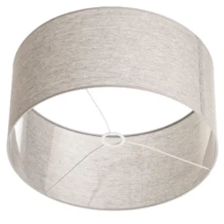 Pantalla Roller, gris, Ø 50 cm, altura 24 cm