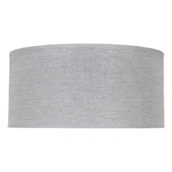 Pantalla Roller, gris, Ø 50 cm, altura 24 cm