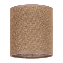 Pantalla Roller, marrón claro, Ø 13 cm, altura 15 cm