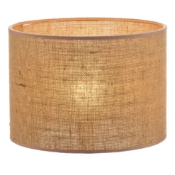 Pantalla Roller, marrón claro, Ø 25 cm, altura 18 cm