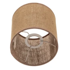 Pantalla Roller, marrón claro, Ø 15 cm, altura 15 cm