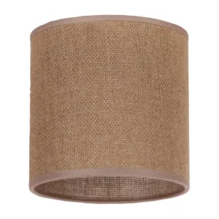 Pantalla Roller, marrón claro, Ø 15 cm, altura 15 cm