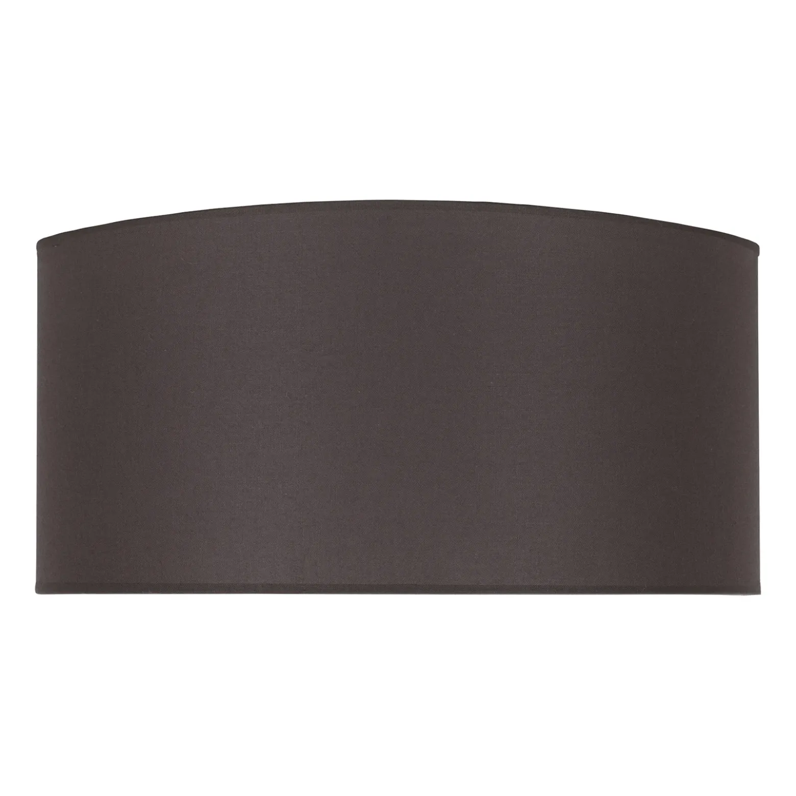 Pantalla Roller, marrón tierra, Ø 50 cm, altura 24 cm