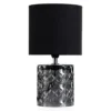 Pauleen cristal Glow lámpara de mesa pie de vidrio
