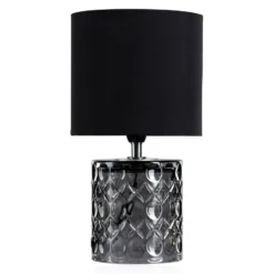 Pauleen cristal Glow lámpara de mesa pie de vidrio