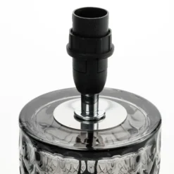 Pauleen cristal Glow lámpara de mesa pie de vidrio