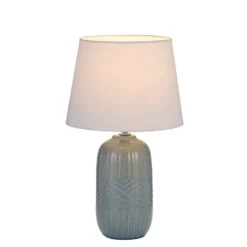 Pauleen Glowing Hug lámpara mesa, blanco/azul gris