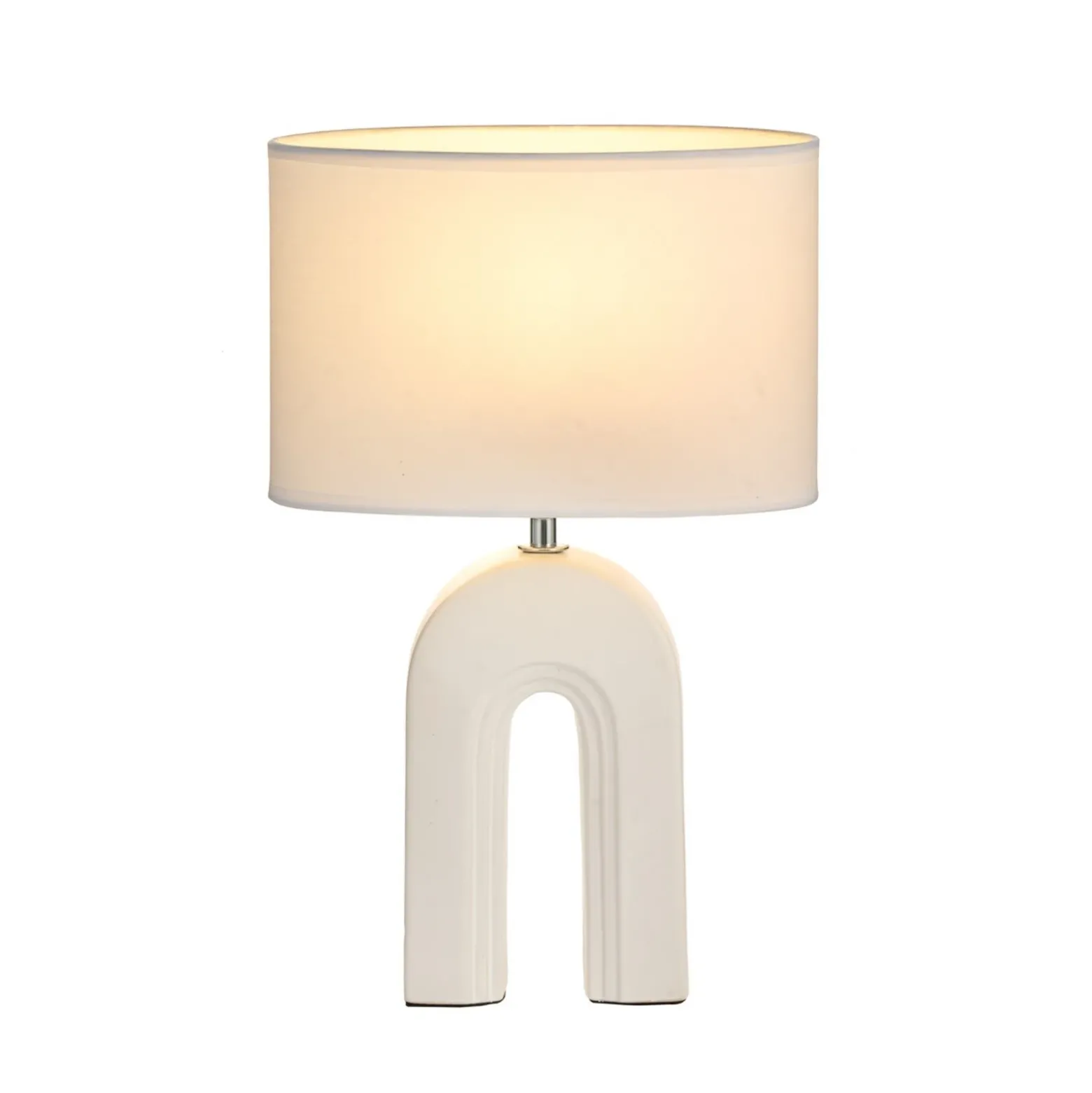 Pauleen Glow of Purity lámpara mesa, blanco/beige