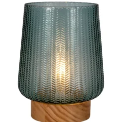 Pauleen Pretty Glamour LED E27 turquesa madera