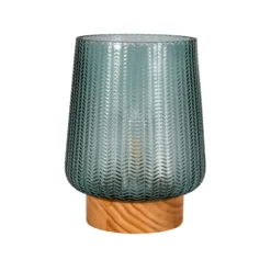 Pauleen Pretty Glamour LED E27 turquesa madera