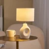Pauleen Pure Crush lámpara de mesa, blanco/beige