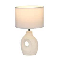 Pauleen Pure Crush lámpara de mesa, blanco/beige