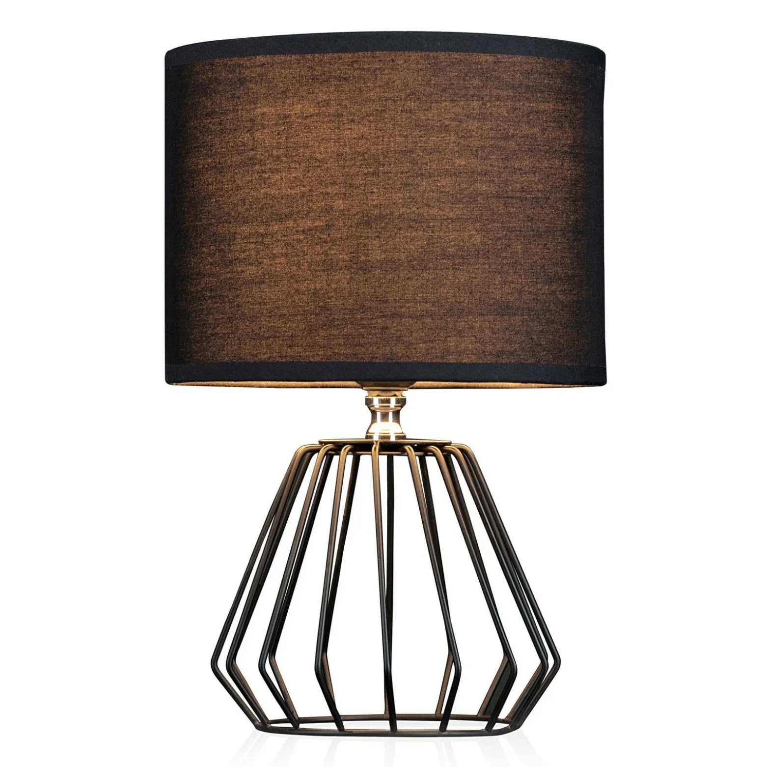 Pauleen Shiny Diamond lámpara de mesa, pie jaula