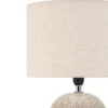 Pauleen Tender Pearl lámpara mesa pantalla textil