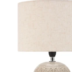 Pauleen Tender Pearl lámpara mesa pantalla textil