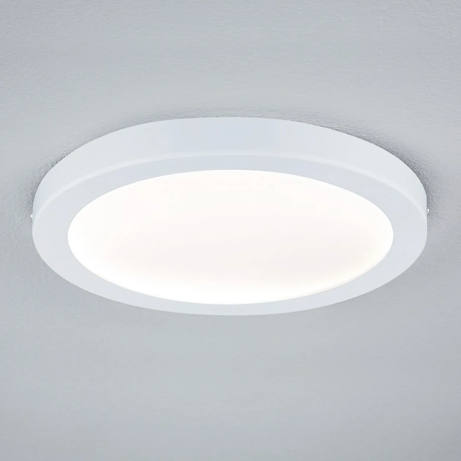 Paulmann Abia panel LED Ø 30cm 2.700K blanco mate