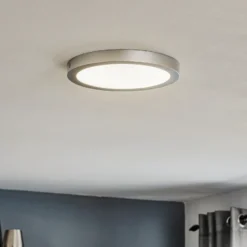 Paulmann Abia panel LED Ø 30 cm 2.700K cromo mate