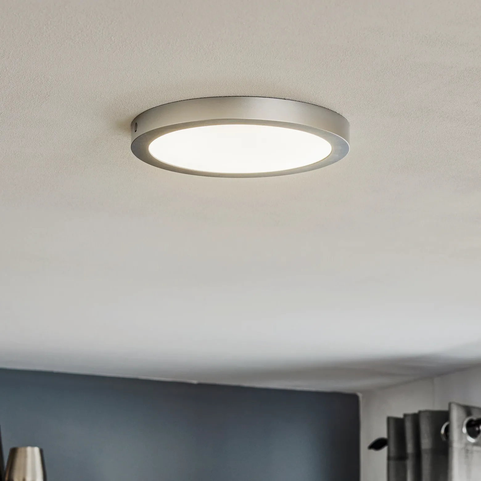Paulmann Abia panel LED Ø 30 cm 2.700K cromo mate
