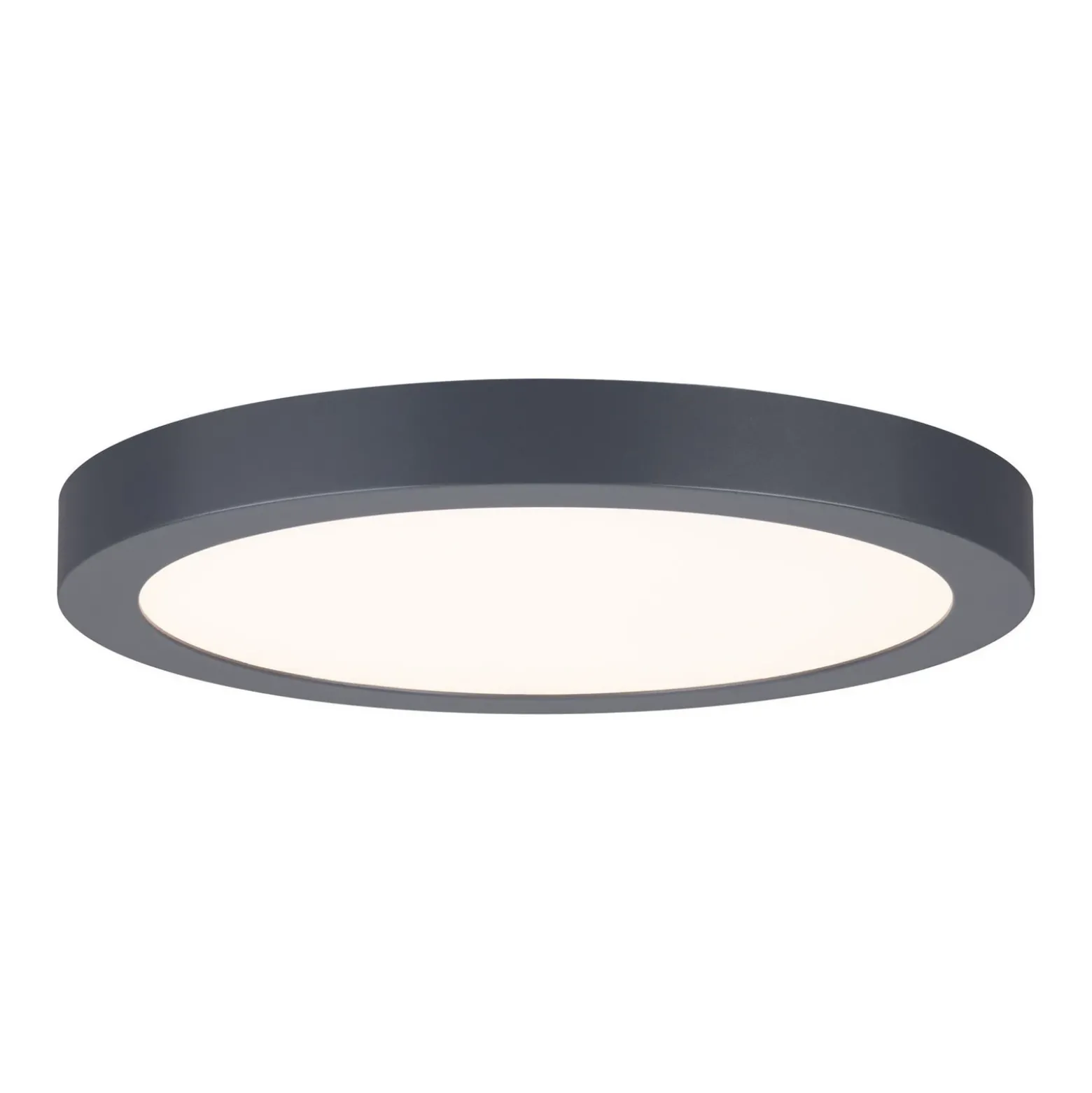 Paulmann Abia panel LED Ø 30cm 2.700K gris oscuro