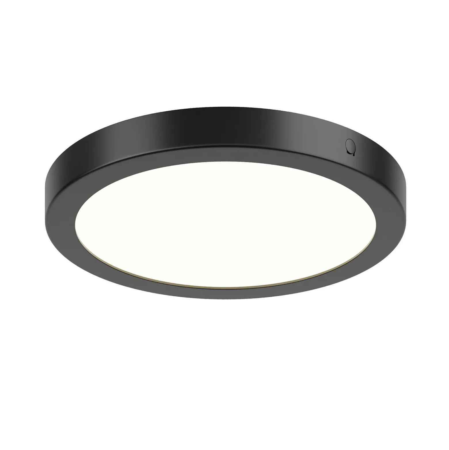 Paulmann Abia panel LED Ø 30cm 2.700K negro mate