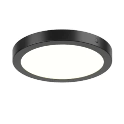 Paulmann Abia panel LED Ø 30cm 2.700K negro mate