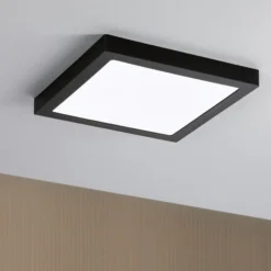 Paulmann Abia panel LED 4.000K angular 30cm negro