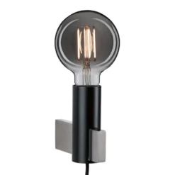 Paulmann Aik aplique con cable y enchufe