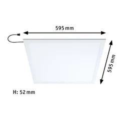 Paulmann Amaris panel LED, ZigBee, 60x60cm, RGBW