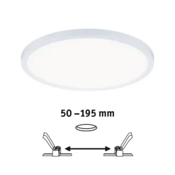 Paulmann Areo panel dim 3 redondo 840 white 23cm