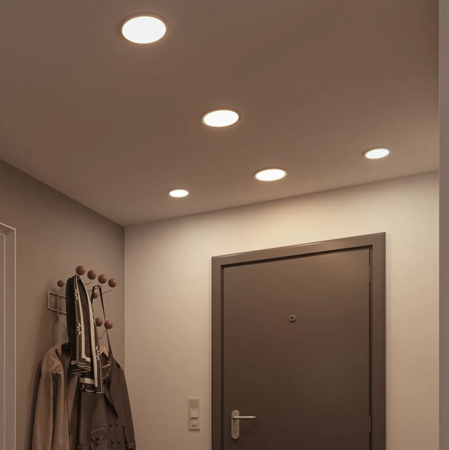 Paulmann Areo panel dim 3 redondo 840 cromo 17,5cm