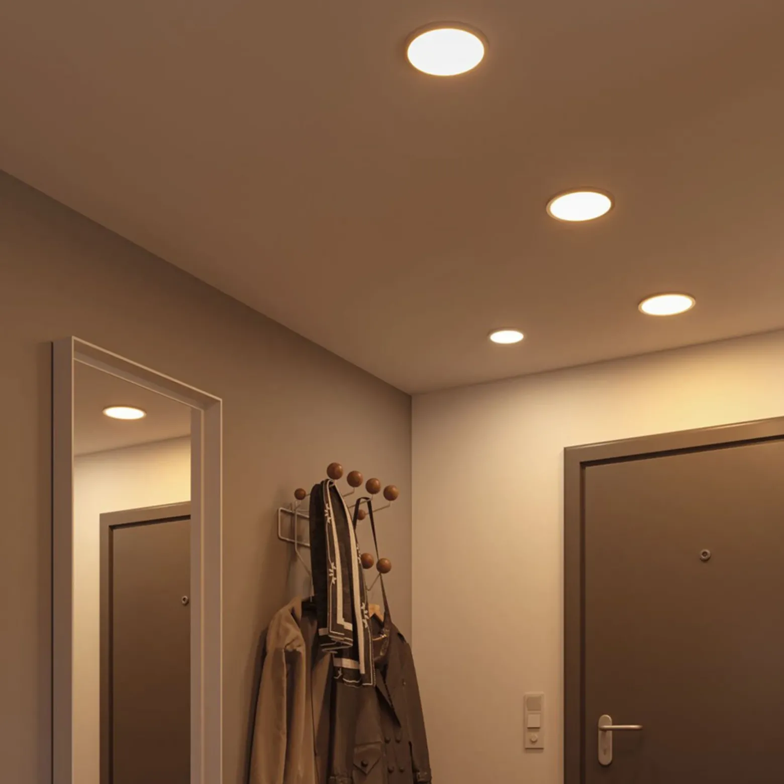 Paulmann Areo panel dim 3 redondo 840 cromo 17,5cm