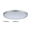 Paulmann Atria lámpara LED de techo Ø30cm cromo