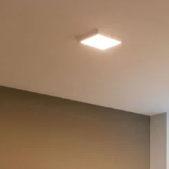 Paulmann Atria plafón 2.700 K 30x30 cm blanco mate