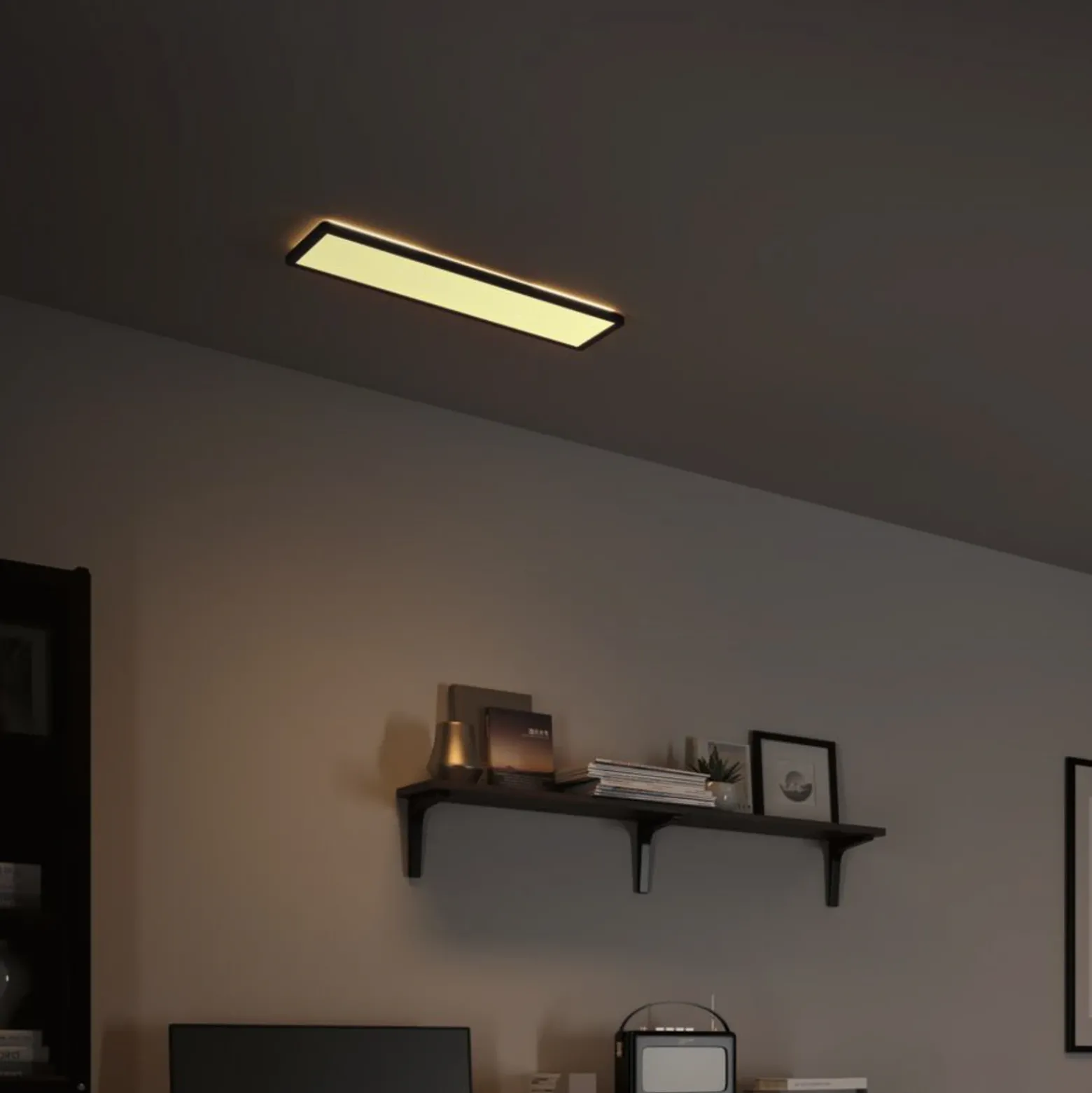 Paulmann Atria Shine panel 3-step negro 830 58x20