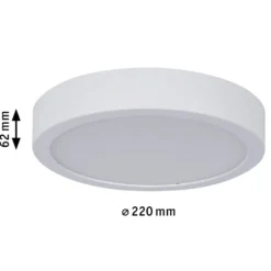 Paulmann Aviar plafón LED Ø 22cm blanco 3.000K