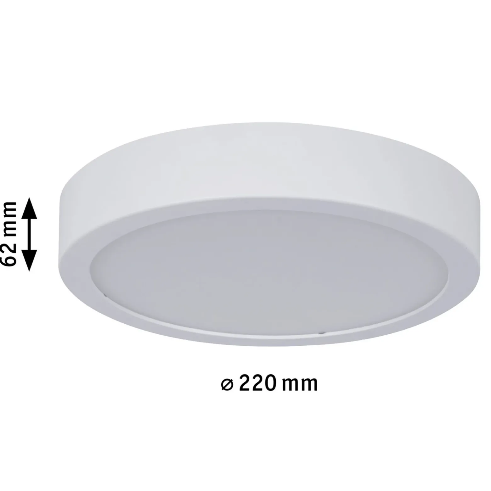 Paulmann Aviar plafón LED Ø 22cm blanco 3.000K