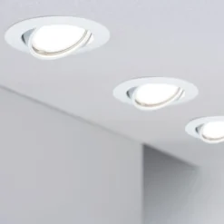 Paulmann Base foco LED 3 ud 3 step dim blanco