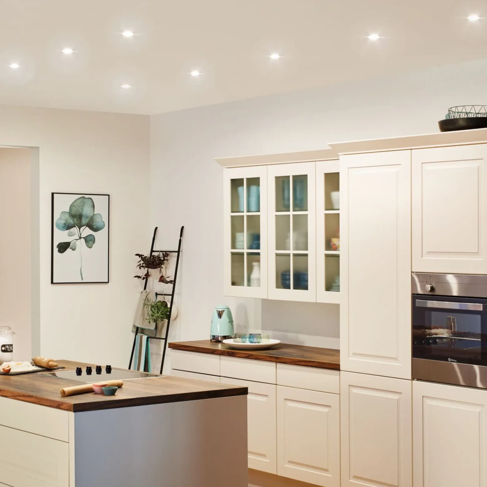 Paulmann Base foco LED 3 ud 3 step dim blanco