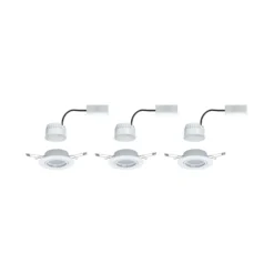Paulmann Base foco LED 3 ud 3 step dim blanco