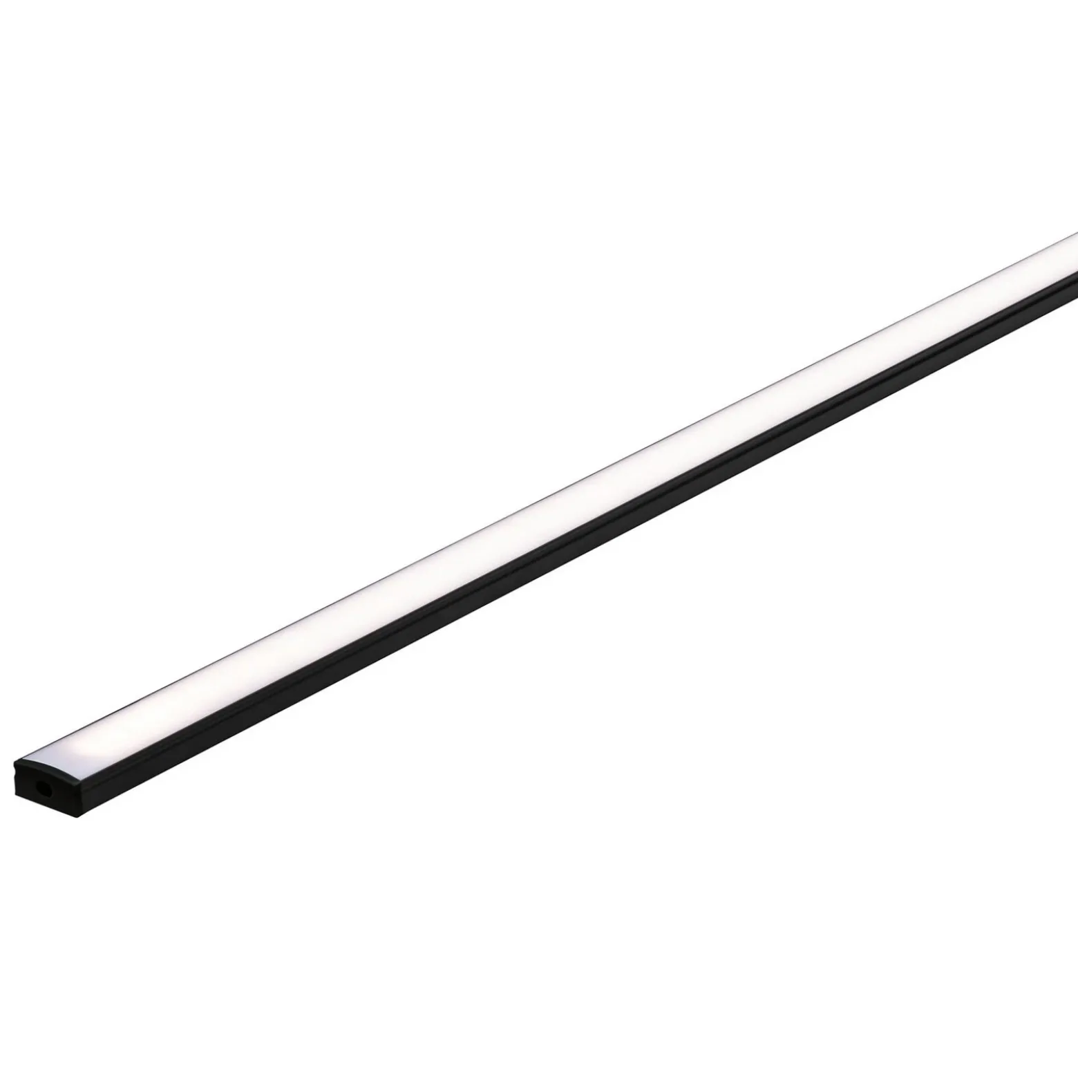 Paulmann Base Profil, negro, blanco, 1m