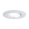 Paulmann Calla, blanco, atenuable y orientable, 4000 K, 9 cm, juego de 10