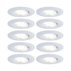 Paulmann Calla, blanco, con interruptor de encendido/apagado y orientable, 4000