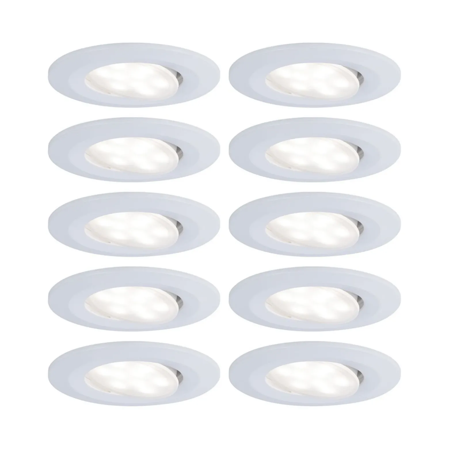 Paulmann Calla, blanco, con interruptor de encendido/apagado y orientable, 4000