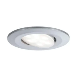 Paulmann Calla, cromada, atenuable y orientable, 4000 K, Ø 9 cm, paquete de 10