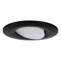 Paulmann Calla negro, con interruptor de encendido/apagado y cabezal giratorio,