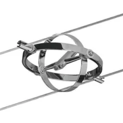 Paulmann Cardan sobre cable 8 cromo mate/cromo