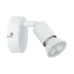 Paulmann Carolina foco de pared blanco, 1 luz