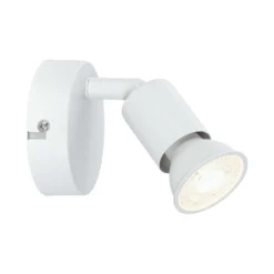 Paulmann Carolina foco de pared blanco, 1 luz