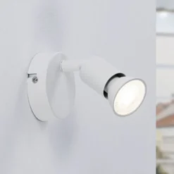 Paulmann Carolina foco de pared blanco, 1 luz