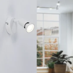 Paulmann Carolina foco de pared blanco, 1 luz